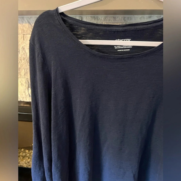 Chico's size Large Ultimate tee, comfortable cotton - Picture 4 of 7